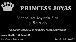 Princess Joyas-tarjeta