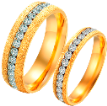 Dos anillos oro